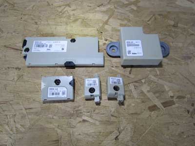 BMW Antenna Amplifier Control Module Suppression Filter 5 Piece Set Fuba 65209229006 F01 F10 528i 535i 550i 740i 750i 760Li